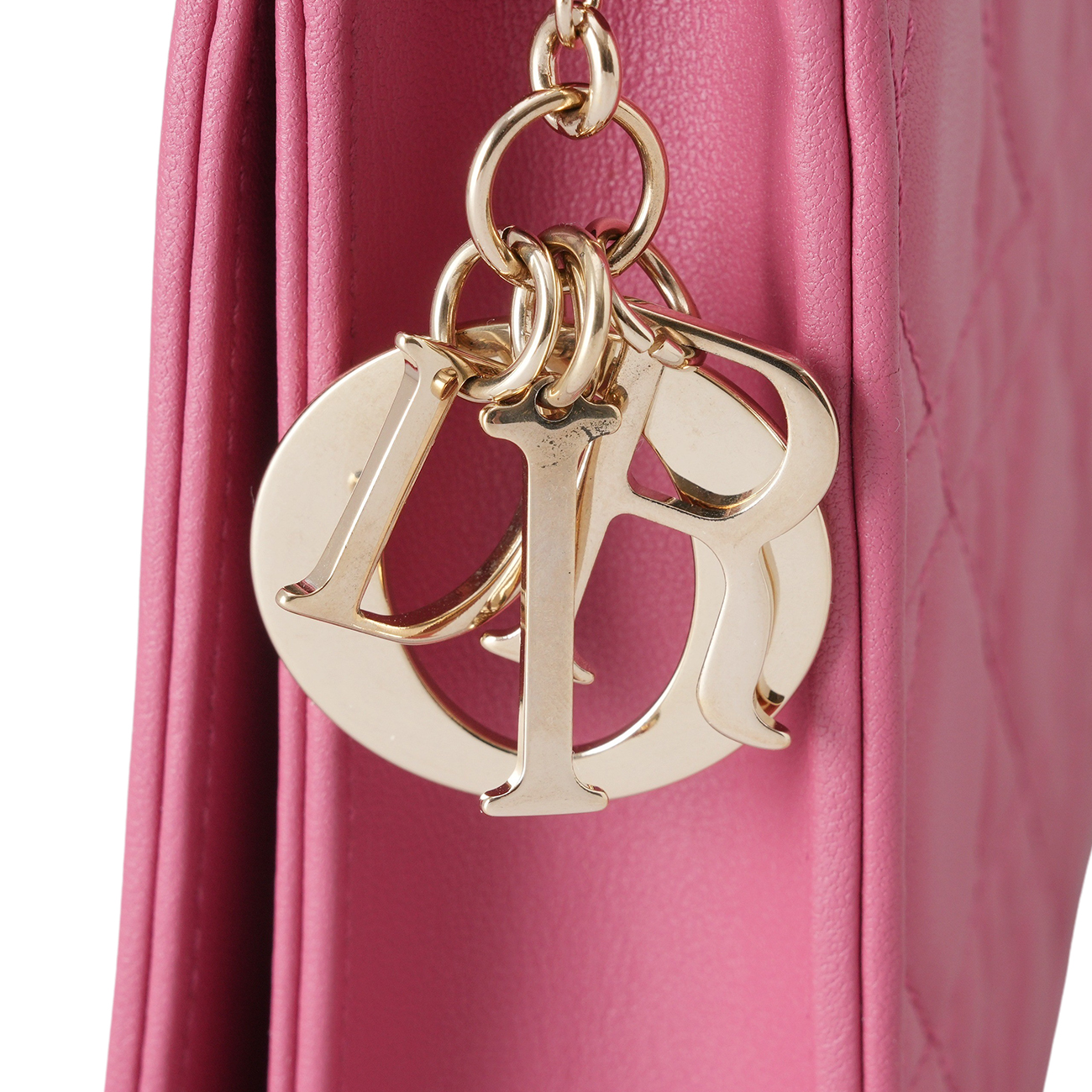 CHRISTIAN DIOR(USED)디올 레이디디올 체인 파우치